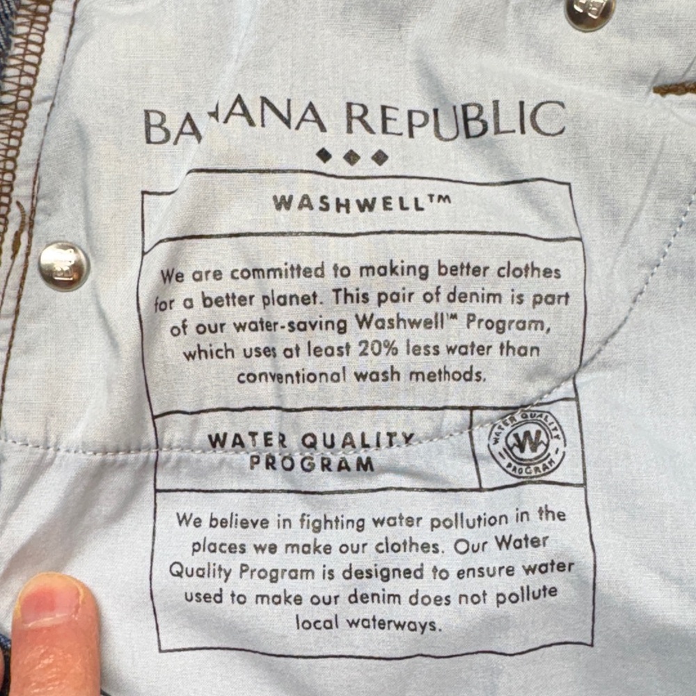 NWT Banana Republic Vintage 90s Y2K High-Rise A-Line Denim Midi Skirt‎ Dark Wash - Picture 5 of 8